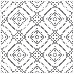 Vector pattern with symmetrical elements . Repeating geometric tiles from striped elements.Monochrome texture.Black and 
white pattern for wallpapers and backgrounds.