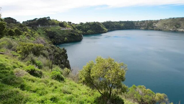 The Blue Lake in Mt Gambier, South Australia