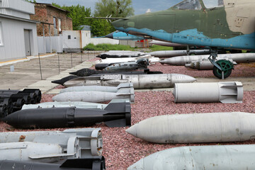 Air bombs on the ground