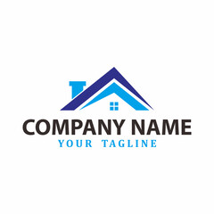 Template or Concept Creative Logo House Company