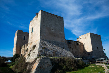 Fototapeta na wymiar St Michael Castle, Cagliari, Sardinia