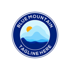 BLUE MOUNTAINS VIEW LOGO