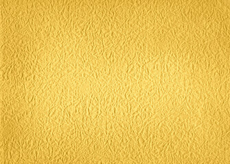 むら染めを表現した、黄金色の手もみ和紙