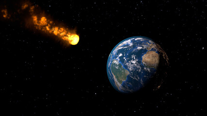 meteorito cometa Armagedón © grechsantos