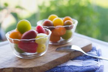 色とりどりのトマト4