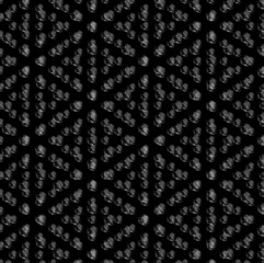 Rain drops. Drops of water on a black background. Seamless pattern.