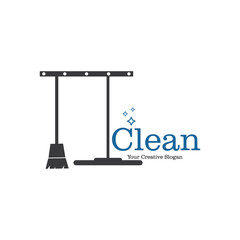 Cleaning logo and symbol ilustration vector template