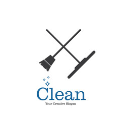Cleaning logo and symbol ilustration vector template