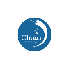 Cleaning logo and symbol ilustration vector template