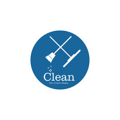 Cleaning logo and symbol ilustration vector template
