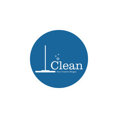 Cleaning logo and symbol ilustration vector template