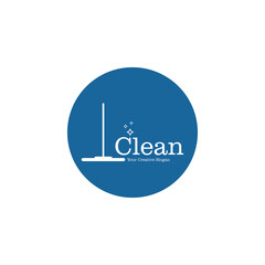 Cleaning logo and symbol ilustration vector template