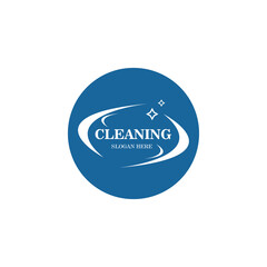 Cleaning logo and symbol ilustration vector template