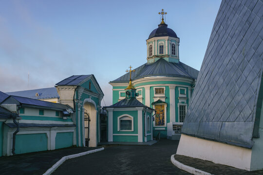 View of the Epiphany Cathedral at the Holy Dormition Cathedral, Smolensk Russia