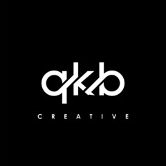 QKB Letter Initial Logo Design Template Vector Illustration