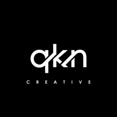 QKN Letter Initial Logo Design Template Vector Illustration