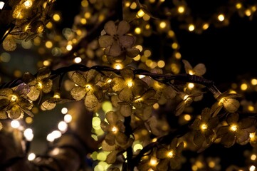 golden christmas background