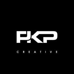 PKP Letter Initial Logo Design Template Vector Illustration