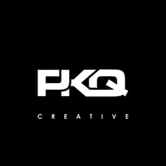PKQ Letter Initial Logo Design Template Vector Illustration