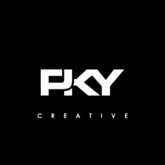 PKY Letter Initial Logo Design Template Vector Illustration