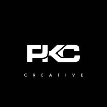 PKC Letter Initial Logo Design Template Vector Illustration