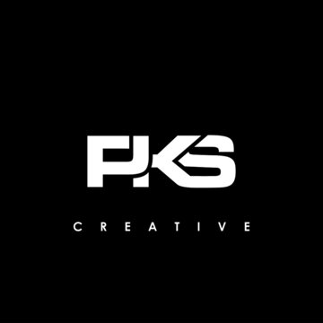PKS Letter Initial Logo Design Template Vector Illustration
