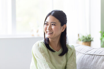 女性のポートレート