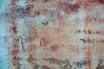  Craquelure textured background. Old wall with peeling stucco. Abstract concrete interior background