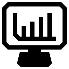 online analysis icon illustration