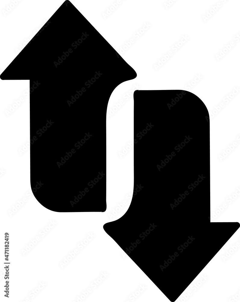 Poster direction arrow icon. direction arrow vector design..eps