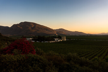 Paisaje de atardercer en M&eacute;xico