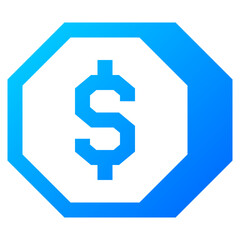 dollar icon illustration