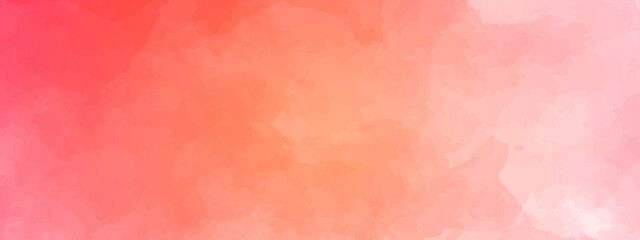 abstract soft red watercolor background with watercolor splashes