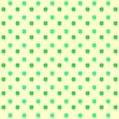 壁紙　クローバー　パステル背景