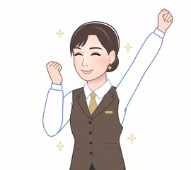 ホテリエの女性