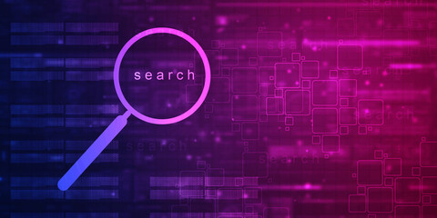 2d rendering Search concept - Lens