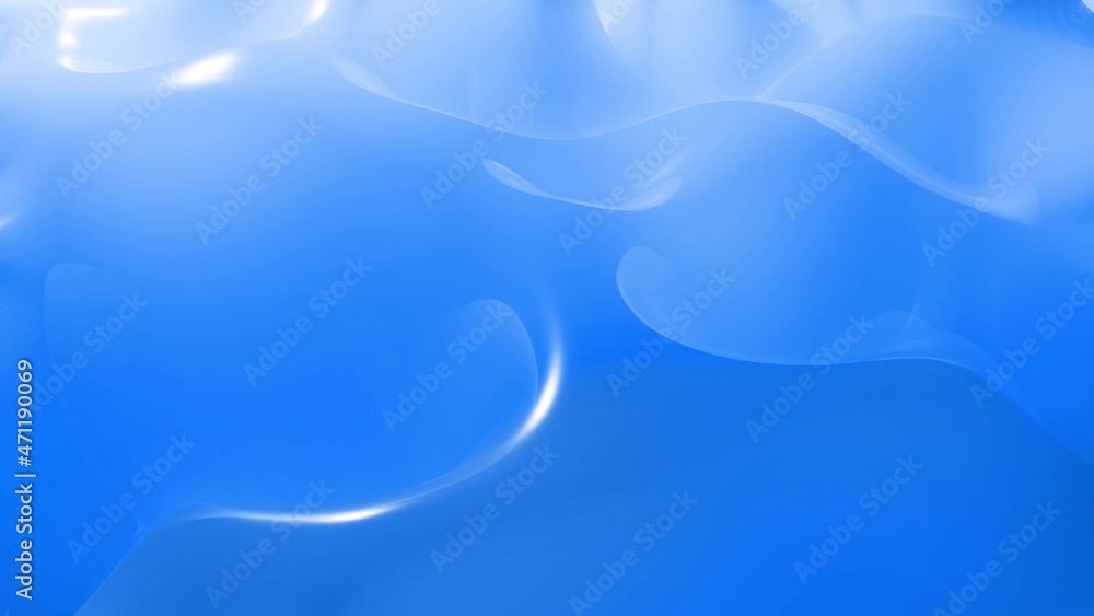 Poster stylish abstract background, surface of soft translucent material. creative soft bright 3d bg with i
