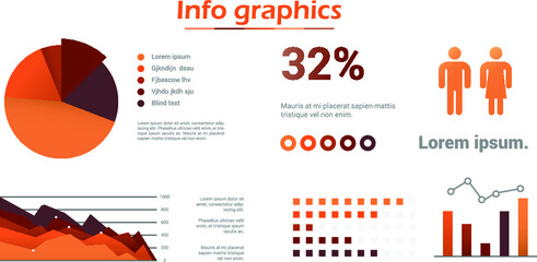 illustration of a pie chart