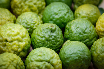 top and side view of many bergamots