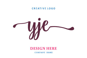 YJE lettering logo is simple, easy to understand and authoritative