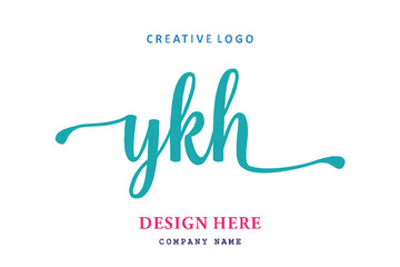 YKH lettering logo is simple, easy to understand and authoritative