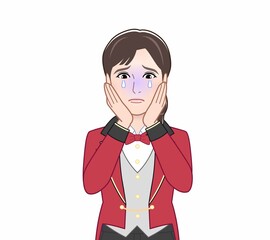 マジシャンの女性