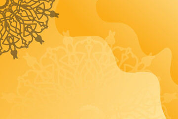 Beautiful vector hand drawn indian ornament mandala on background style.