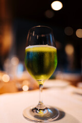 glass of wine