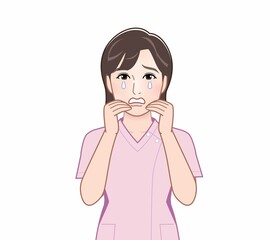 看護師の女性