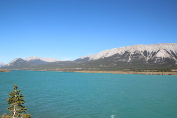 October On Lake Abraham, Nordegg, Alberta