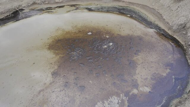 Mud Volcanoes At Takhti-Tepha Natural Monument, Georgia