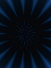 Dark blue background with rays