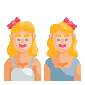 Bridesmaid Flat Icon