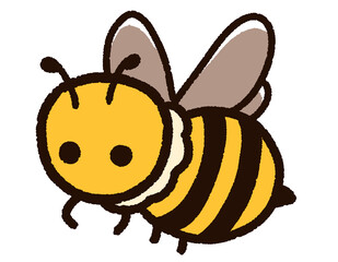 かわいいミツバチのキャラクター